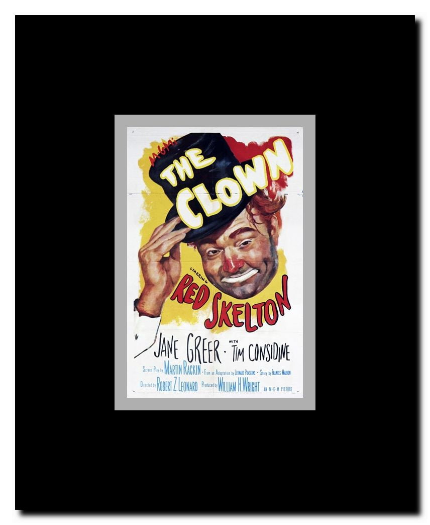 Clown Framed Movie Poster