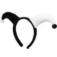 thumbnail image 1 of Clown Headband, Halloween Headband Funny Jester Headband Bopper Headband Hairband Carnival Costume, 1 of 7