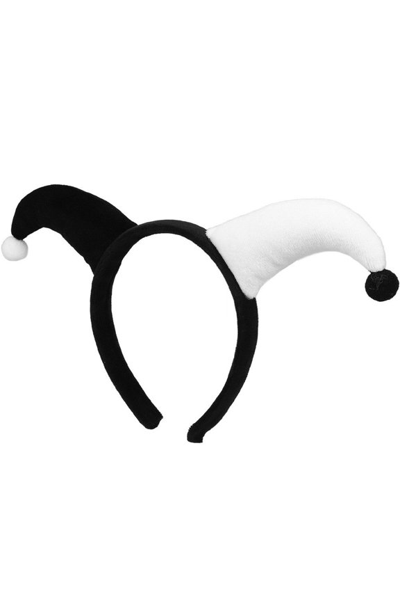 Clown Headband, Halloween Headband Funny Jester Headband Bopper Headband Hairband Carnival Costume