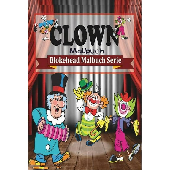 Clown Malbuch (Paperback)