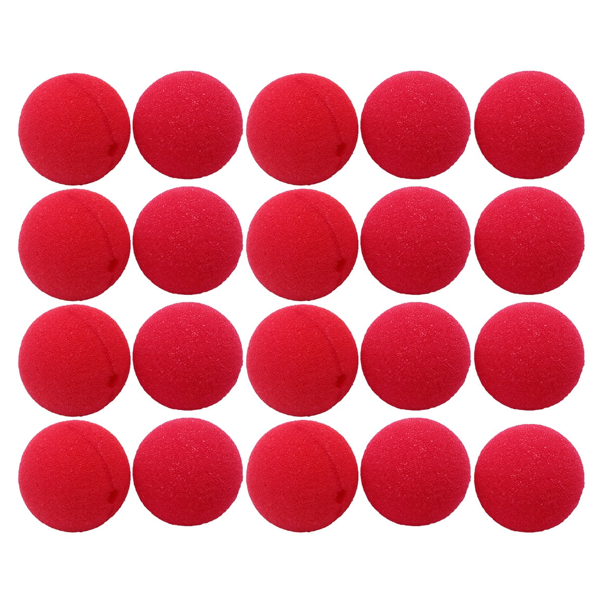 Clown Nose Costume Red Cosplay Reindeer Noses Dress Parties Props Photo ...