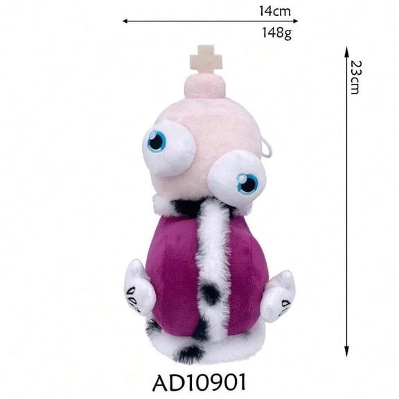 Clown Queen Plush Doll Stuffed Toy For Fans Collection Display And Gift