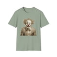 thumbnail image 1 of Clown Shirt, T Shirt with Clown, Funny Man Shirt, Tee Shirt with Funny Man, Circus Shirt, Shirt with Circus, Scary Man Shirt, Shirt with Scary Man, 1 of 92