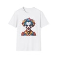 thumbnail image 1 of Clown Shirt, T Shirt with Clown, Funny Man Shirt, Tee Shirt with Funny Man, Circus Shirt, Shirt with Circus, Scary Man Shirt, Shirt with Scary Man, 1 of 92