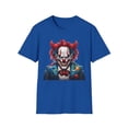 thumbnail image 1 of Clown Shirt, T Shirt with Clown, Funny Man Shirt, Tee Shirt with Funny Man, Circus Shirt, Shirt with Circus, Scary Man Shirt, Shirt with Scary Man, 1 of 92