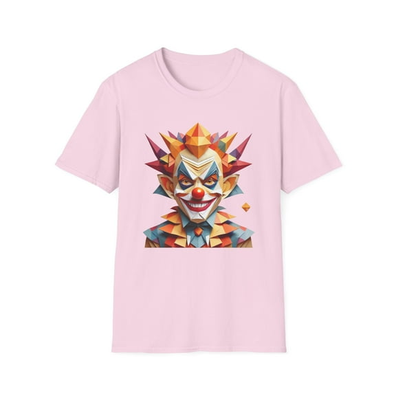 Clown Shirt, T Shirt with Clown, Funny Man Shirt, Tee Shirt with Funny Man, Circus Shirt, Shirt with Circus, Scary Man Shirt, Shirt with Scary Man