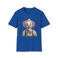 thumbnail image 1 of Clown Shirt, T Shirt with Clown, Funny Man Shirt, Tee Shirt with Funny Man, Circus Shirt, Shirt with Circus, Scary Man Shirt, Shirt with Scary Man, 1 of 92