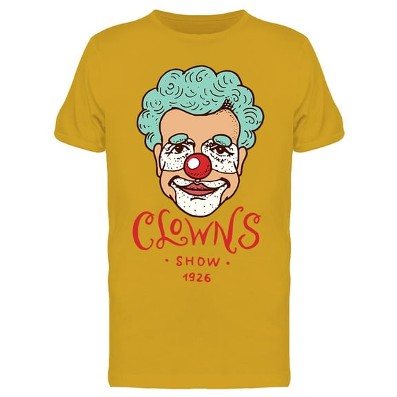 Clown Show 1926 T-Shirt Men -Image by Shutterstock, Male XX-Large