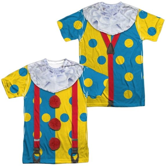 Clown Suit (Front - Back Print) - Short Sleeve Shirt - Large