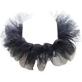 thumbnail image 1 of Clown Tulle Ruffled Collar,Renaissance Victorian Ruffle Collar, Retro Mesh Neck Ruff Ruffle Collar, 1 of 8