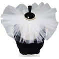 thumbnail image 1 of Clown Tulle Ruffled Collar,Renaissance Victorian Ruffle Collar, Retro Mesh Neck Ruff Ruffle Collar, 1 of 7