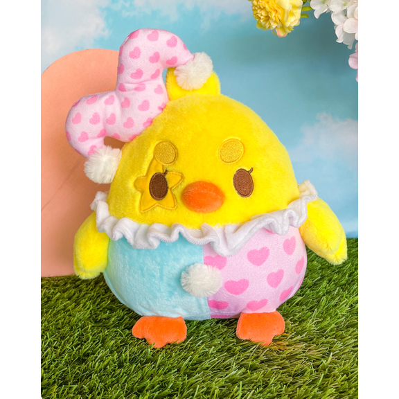 Clown Yema the Duck Plushie