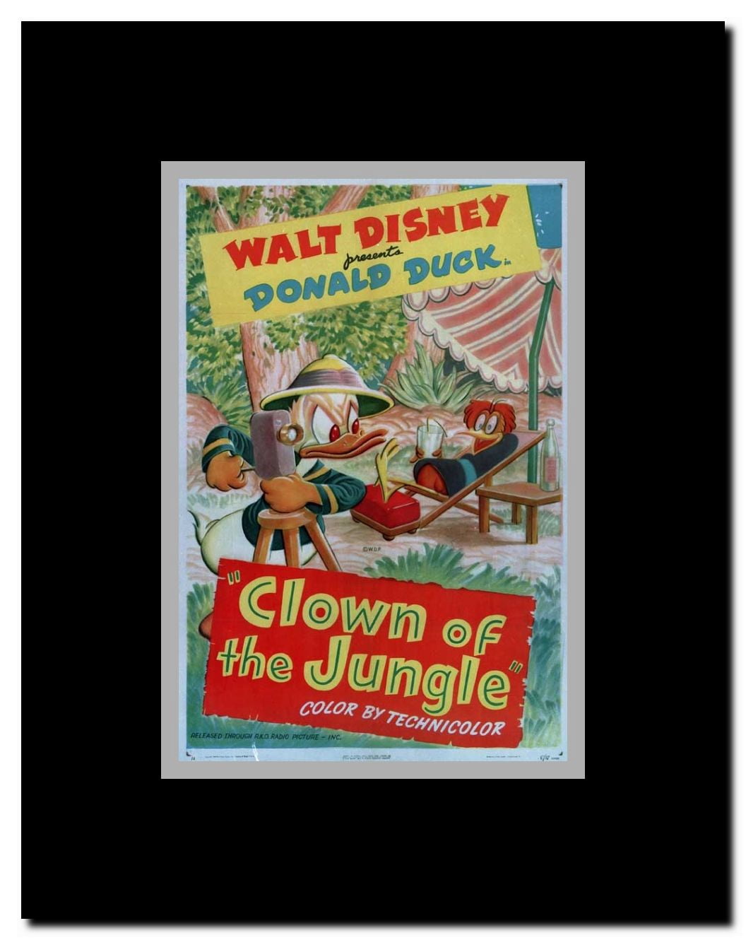 Clown of the Jungle Framed Movie Poster