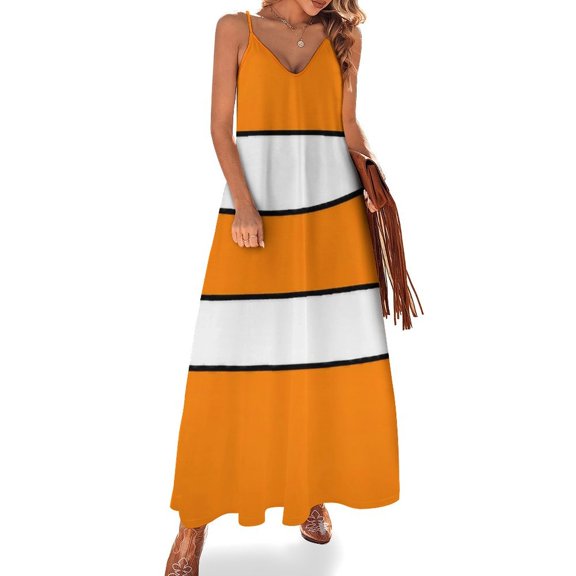 Clownfish Pattern Sleeveless Dress Dresses Women Summer Women's Summer Clothing