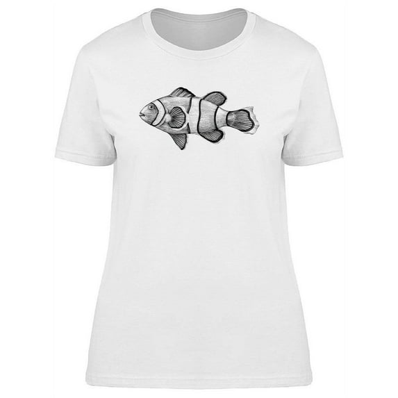 Clownfish Vintage Design T-Shirt Women -Image by Shutterstock, Female Medium