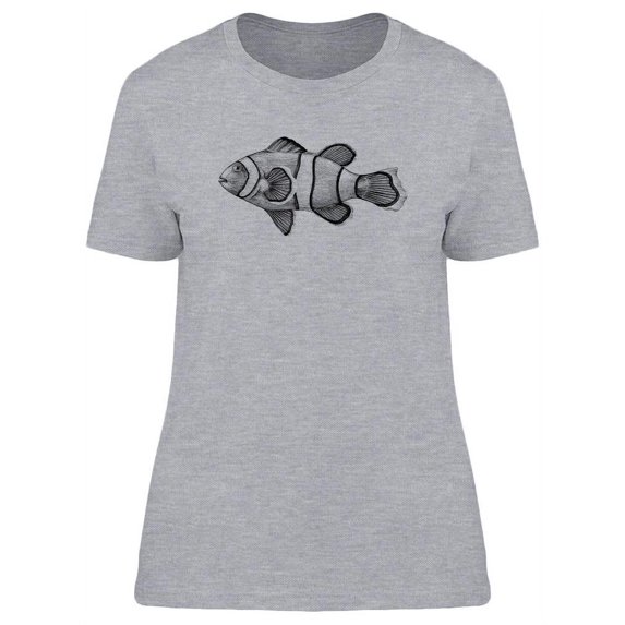 Clownfish Vintage Design T-Shirt Women -Image by Shutterstock, Female Medium