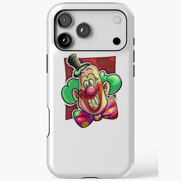 Clowning Around Funny Humor Joke Gift Compatible Phone Case for iPhone 11 12 13 14 15 16 17 Pro Max