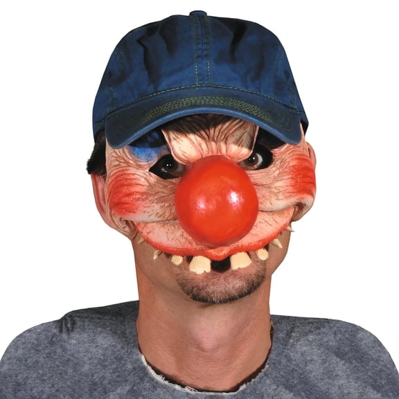Clowning Around Halloween Adult Latex Mask