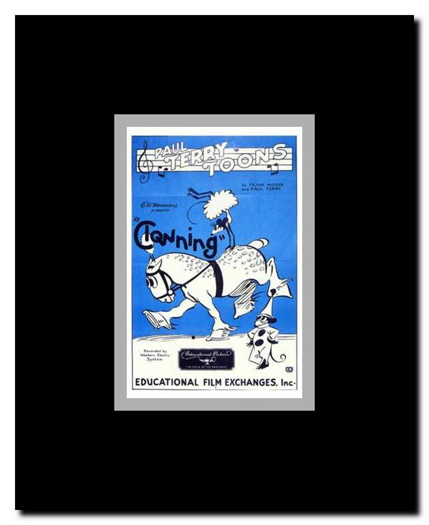 Clowning Framed Movie Poster