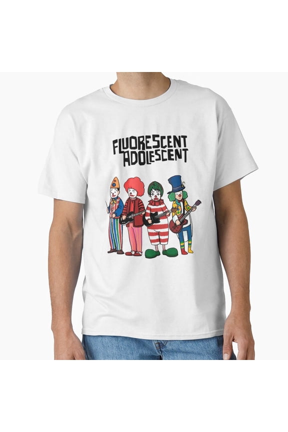 Clowns Fluorescent Adolescent Arctic Monkeys Indie Rock Sarcastic Circus T-Shirt