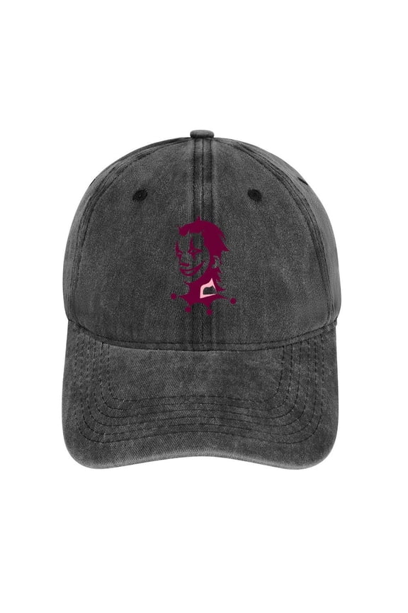 Clowns Jokers Charcoal Baseball Cap for Men Women, Adjustable Snapback Hats Cotton Hat