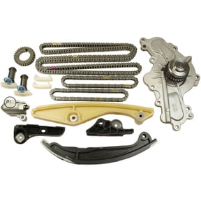 Cloyes 9-0738SWP Complete Timing Chain Kit for 2011-2016 Ford Edge, 2013-2016 Ford Flex - Includes Water Pump, Sprocket, Guides, 1 Kit
