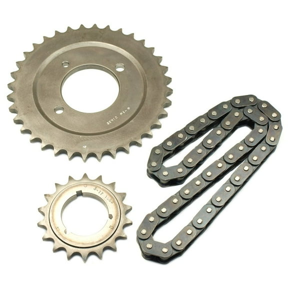 Cloyes 9-3639X3 Race Billet True Roller Timing Kit Incl. Cam Sprocket/3 Keyway Crank Sprocket/0.5 in. Pitch Roller