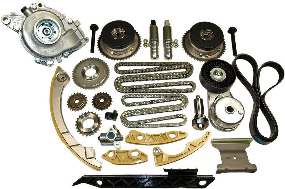 Cloyes 9-4201SAK6 Timing Chain and Accessory Drive Belt Kit with Water Pump