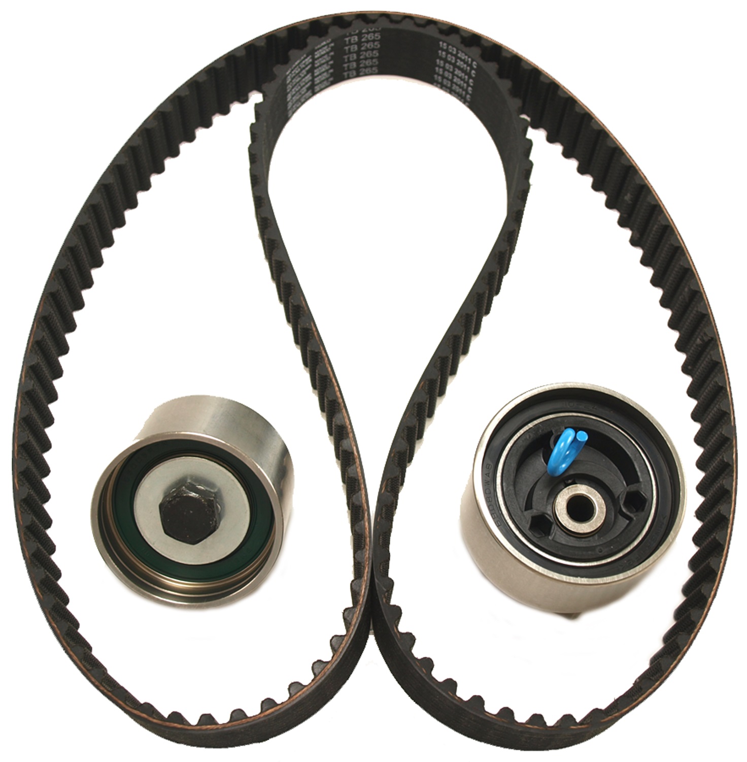 Gates Timing Belt Kit fits Peugeot 206 2.0 2A/C RC (TCK1605
