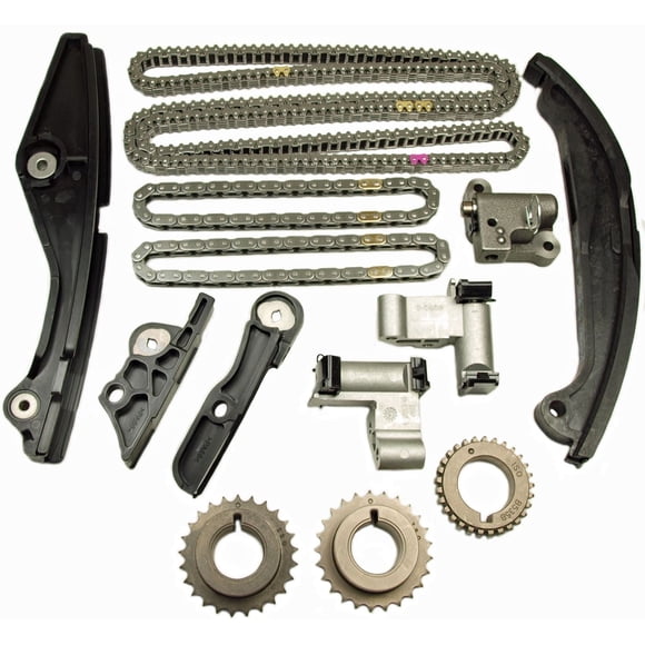 Cloyes Primary Timing Chain Kit: Exact Fit, 254, 50 Links, Timing Components, With Sprockets Fits select: 2013-2017 FORD EXPLORER, 2011-2017 FORD TAURUS