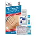 thumbnail image 1 of Clozex Complete Emergency Laceration Kit - Repair Wounds Without Stitches. FDA Cleared Skin Clean Cover Closure Device for 2 Individual Or Combine for 2 1/2 in. Length, 1 of 7