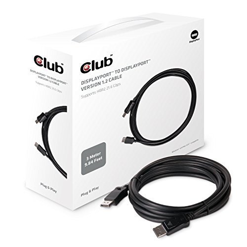 Club 3D DisplayPort 1.2 Cable 3 Meter