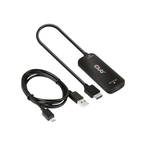 Club 3D HDMI+Micro USB to USB-C Active Adapter CAC1336