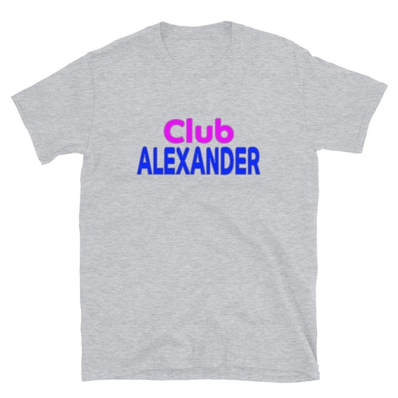 Club ALEXANDER Family Reunion Squad First Last Name (Sport Grey, S)