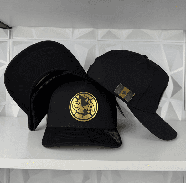 Trendy Apparel Shop Mexico Flag 5 Panel Snapback Cap - Flat Bill Trucker Mesh Hat, Black, One Size Fits Most - View #6