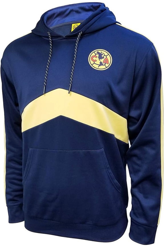 Club America Fleece Jacket Sweatshirt Official Soccer Hoodie Medium 024