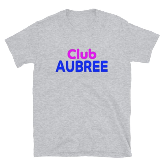 Club Aubree Family Reunion Squad First Last Name (Sport Grey, L)