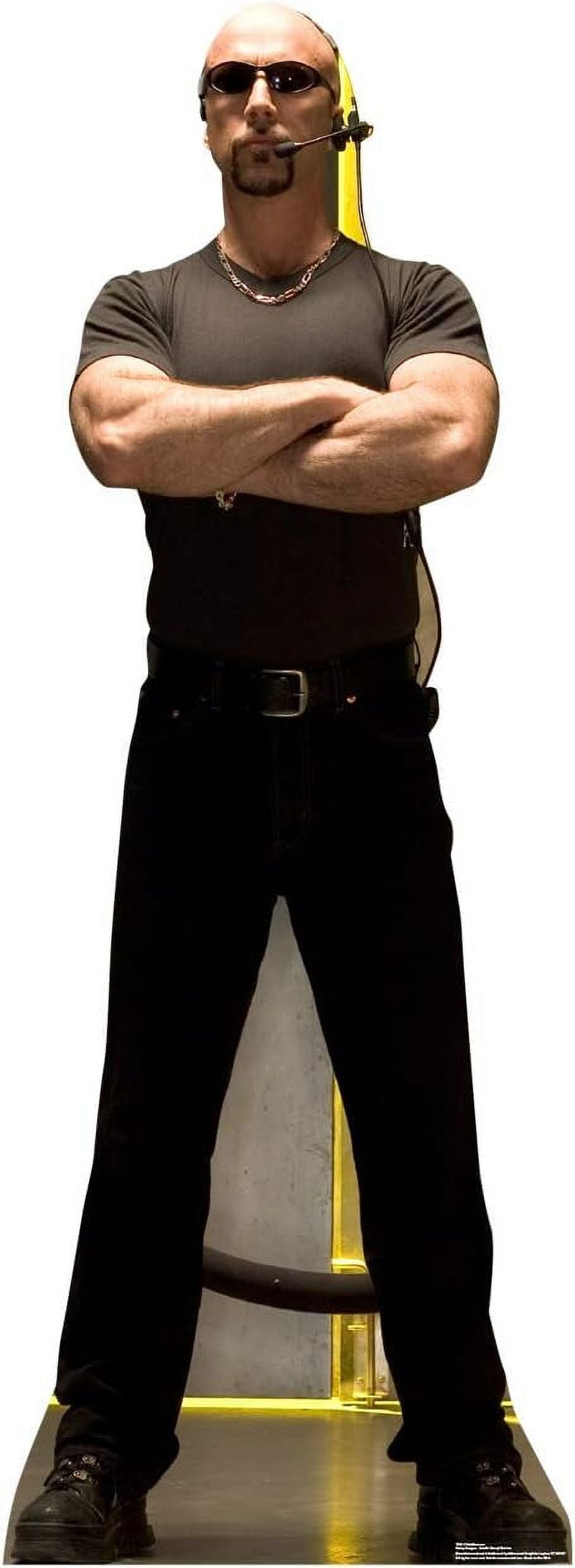Life-Size Club Bouncer Cardboard Standup with Easel