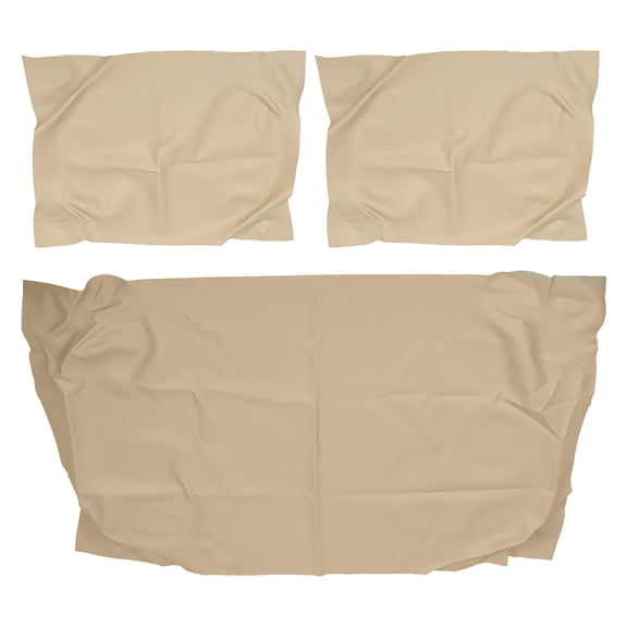 Club Car DS 1982-2000.5 Golf Cart Front Seat Covers in Brown Tan Quick Installation Vehicle Accessory