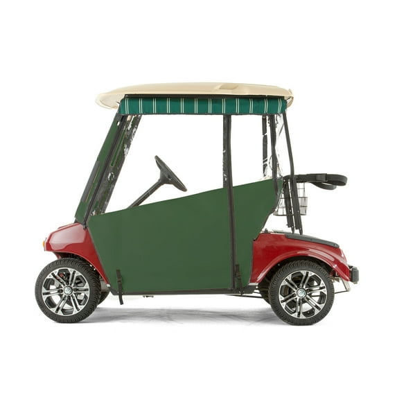 Club Car DS Golf Cart PRO-TOURING Sunbrella Track Enclosure - Green