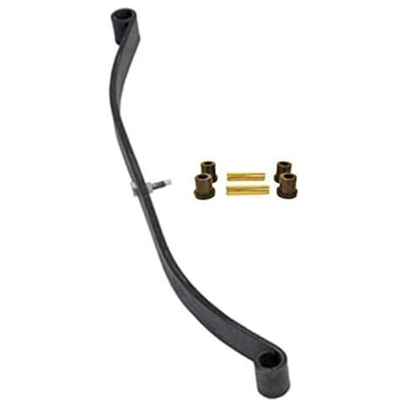 Club Car Front Leaf Spring Kit - DS Golf Cart 1981+ - w/ Bushings & Sleeves - Replaces 103628801/103502701 - Heavy Duty Single Leaf