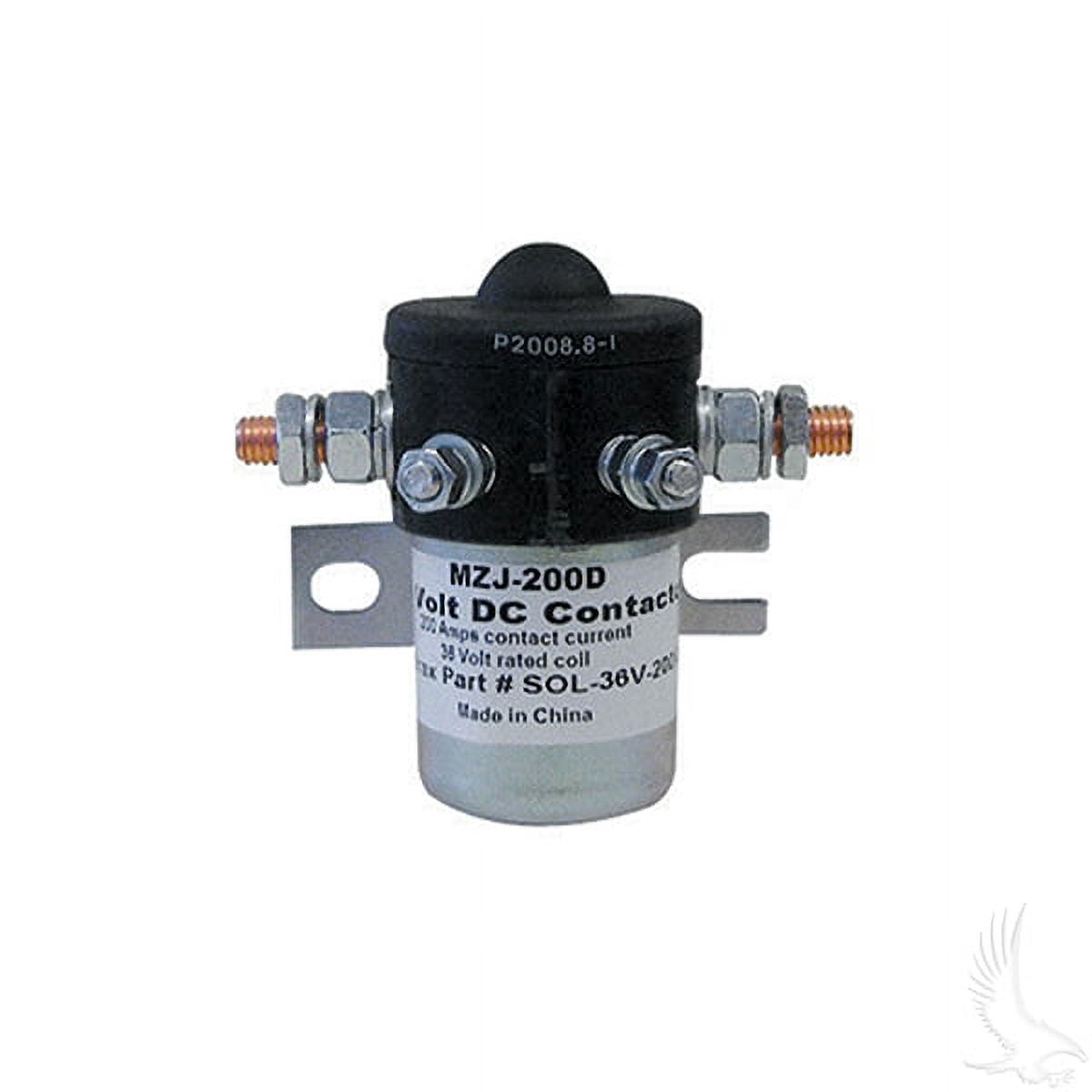 VANJING 36V 4-Terminal Solenoid Switch - Direct Replacement For E-Z-GO, Club Car, Yamaha & Columbia Golf Carts