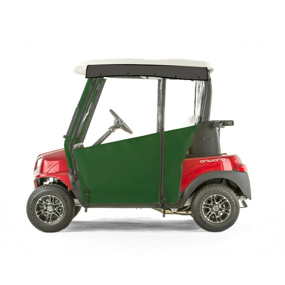 Club Car Onward Golf Cart PRO-TOURING Sunbrella Track Enclosure - Green