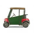 thumbnail image 1 of Club Car Onward Golf Cart PRO-TOURING Sunbrella Track Enclosure - Green, 1 of 2