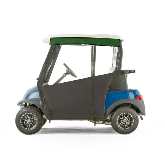 Club Car Precedent Golf Cart PRO-TOURING Sunbrella Track Enclosure - Black