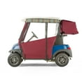 thumbnail image 1 of Club Car Precedent Golf Cart PRO-TOURING Sunbrella Track Enclosure - Burgundy, 1 of 1