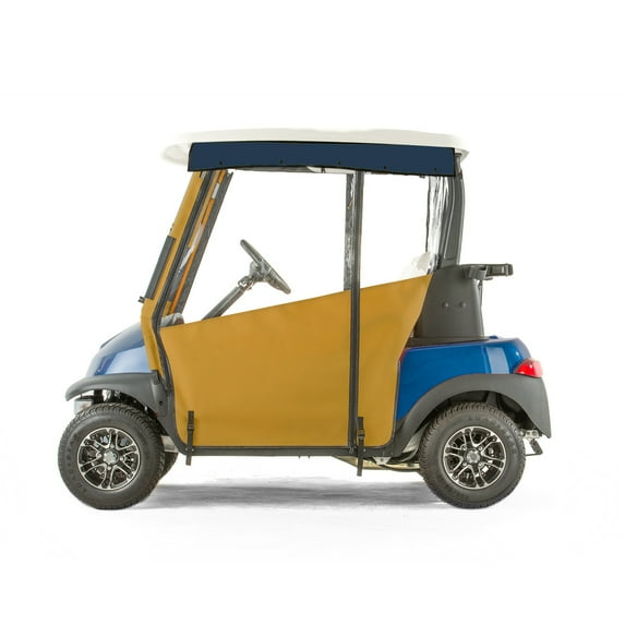 Club Car Precedent Golf Cart PRO-TOURING Sunbrella Track Enclosure - Wheat