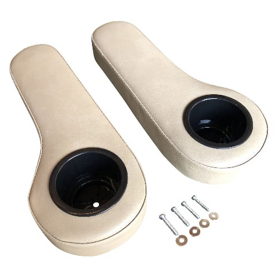Club Car Precedent Golf Cart Rear Seat Arm Rest Cushion Cup Holder