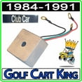 thumbnail image 1 of Club Car Voltage Regulator (1984-1991) DS 2-cycle Golf Cart, 1 of 1