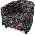 thumbnail image 1 of Club Chair Slipcover, 1 PCS Tub Chair Slipcover Washable Armchair Sofa Cover Protector for Living Room Bar Counter, 1 of 6